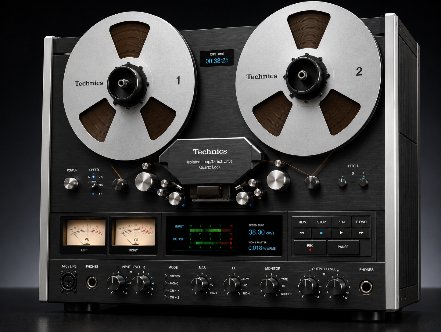Jak by mohly vypadat kotoučové magnetofony Technics v roce 2026?
