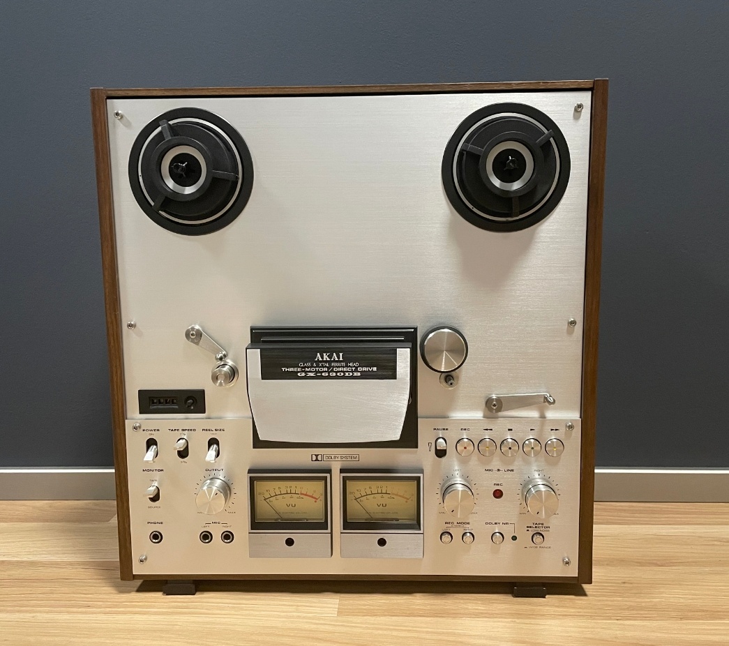 AKAI GX-630DB - kompletní čištění, oprava elektroniky, nastavení