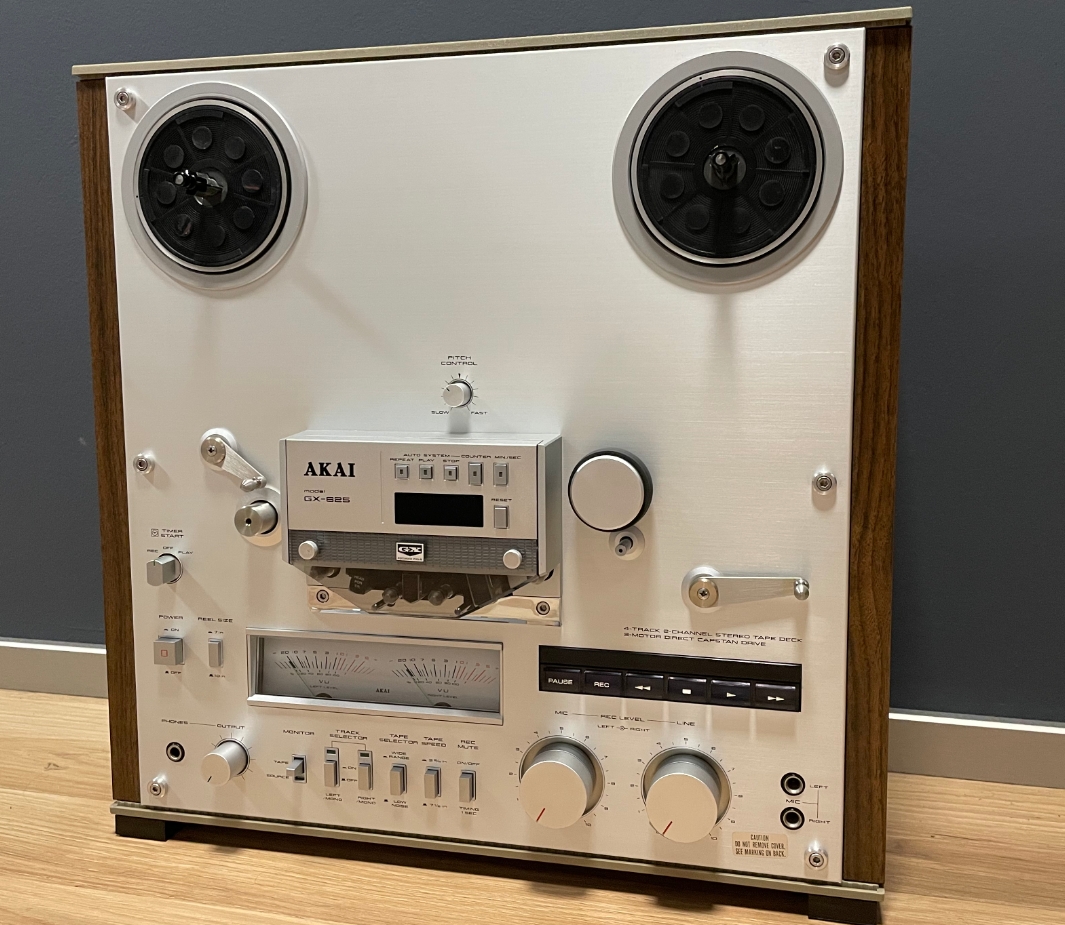 AKAI GX-625 - recap, tranzistory, oprava regulace rychlosti