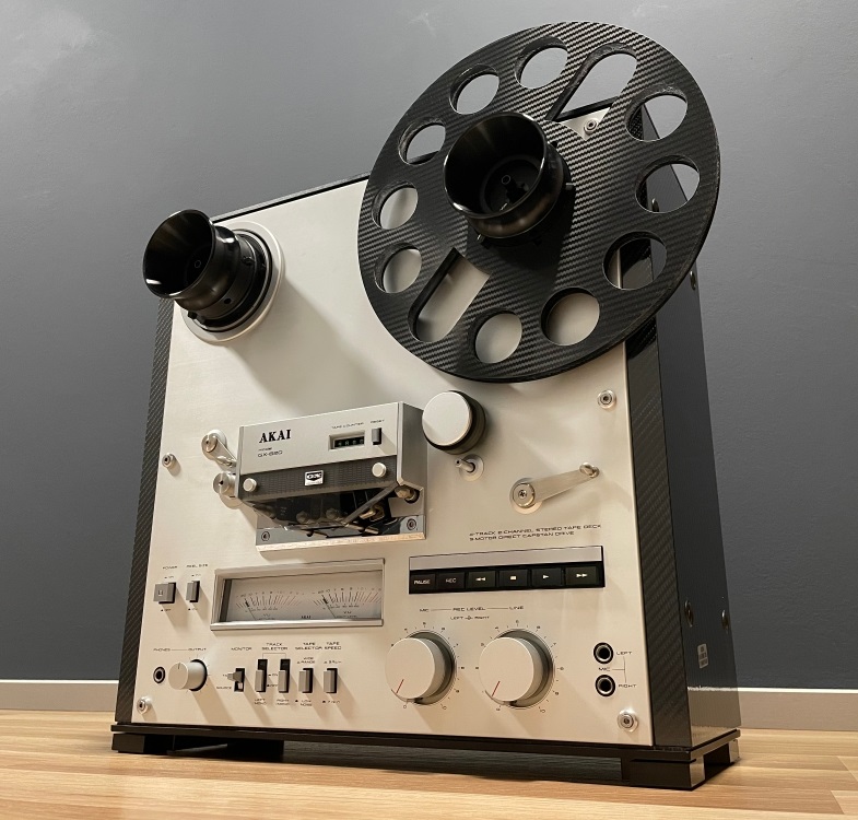 AKAI GX-620 - celková oprava, renovace některých dílů, nastavení