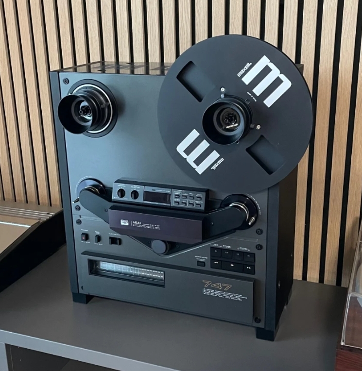 AKAI GX-747 - kompletní čištění a kalibrace