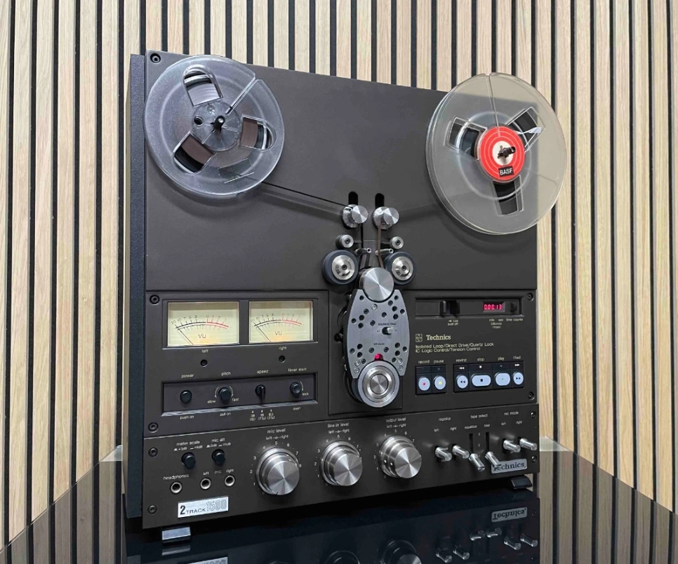 Technics RS-1500 - oprava kolísání otáčk a instalace digitálního počítadla