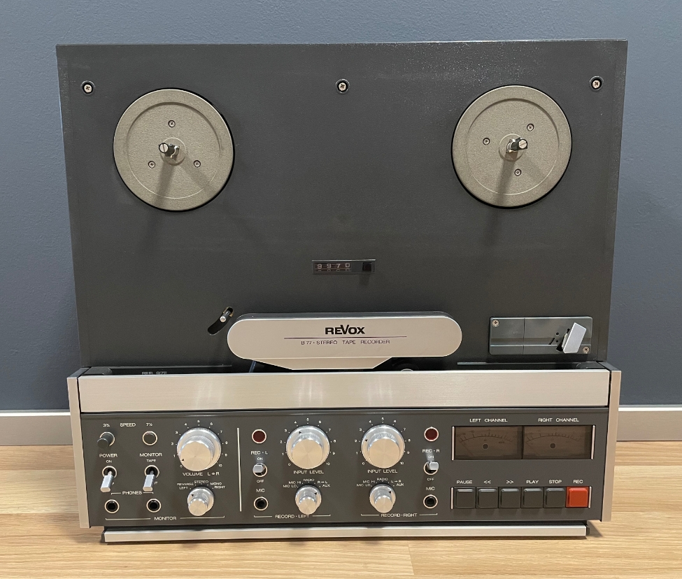 Revox B-77 - celková repase a nastavení