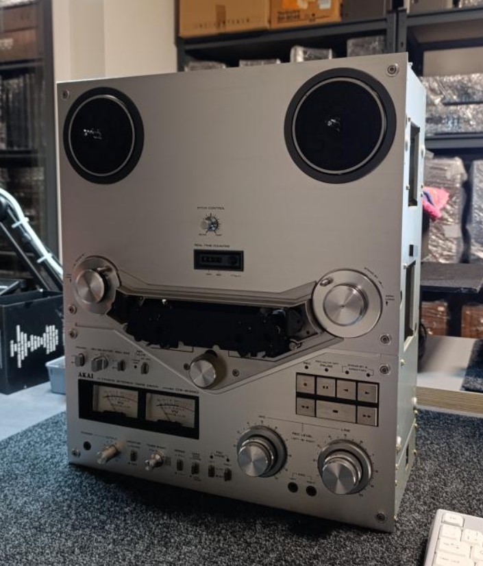 Akai GX-635D - kompletní renovace a kalibrace.